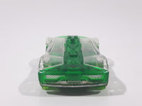 2014 Hot Wheels Truckin' Transporters Split Decision Clear Green Die Cast Toy Car Vehicle