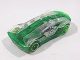 2014 Hot Wheels Truckin' Transporters Split Decision Clear Green Die Cast Toy Car Vehicle