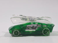 2014 Hot Wheels Truckin' Transporters Split Decision Clear Green Die Cast Toy Car Vehicle