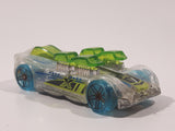 2017 Hot Wheels X-Raycers What-4-2 Clear and Transparent Green Die Cast Toy Race Car Vehicle