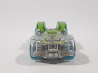 2017 Hot Wheels X-Raycers What-4-2 Clear and Transparent Green Die Cast Toy Race Car Vehicle