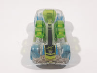 2017 Hot Wheels X-Raycers What-4-2 Clear and Transparent Green Die Cast Toy Race Car Vehicle