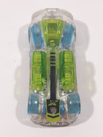 2017 Hot Wheels X-Raycers What-4-2 Clear and Transparent Green Die Cast Toy Race Car Vehicle