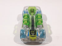 2017 Hot Wheels X-Raycers What-4-2 Clear and Transparent Green Die Cast Toy Race Car Vehicle