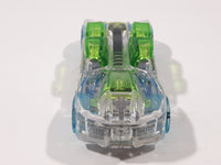 2017 Hot Wheels X-Raycers What-4-2 Clear and Transparent Green Die Cast Toy Race Car Vehicle