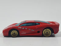 2000 Hot Wheels Jaguar XJ220 Red Die Cast Toy Car Vehicle