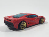 2000 Hot Wheels Jaguar XJ220 Red Die Cast Toy Car Vehicle