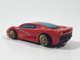 2000 Hot Wheels Jaguar XJ220 Red Die Cast Toy Car Vehicle