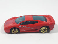 2000 Hot Wheels Jaguar XJ220 Red Die Cast Toy Car Vehicle