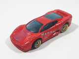 2000 Hot Wheels Jaguar XJ220 Red Die Cast Toy Car Vehicle