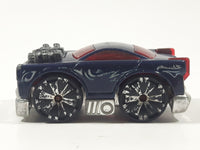 2004 Hot Wheels First Editions: Blings Brick Cutter Metalflake Dark Blue Die Cast Toy Car Vehicle