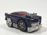 2004 Hot Wheels First Editions: Blings Brick Cutter Metalflake Dark Blue Die Cast Toy Car Vehicle