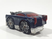 2004 Hot Wheels First Editions: Blings Brick Cutter Metalflake Dark Blue Die Cast Toy Car Vehicle