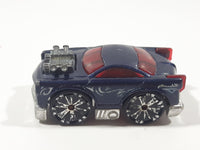 2004 Hot Wheels First Editions: Blings Brick Cutter Metalflake Dark Blue Die Cast Toy Car Vehicle