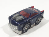 2004 Hot Wheels First Editions: Blings Brick Cutter Metalflake Dark Blue Die Cast Toy Car Vehicle