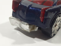 2004 Hot Wheels First Editions: Blings Brick Cutter Metalflake Dark Blue Die Cast Toy Car Vehicle