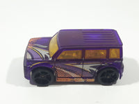 2012 Hot Wheels HW Code Cars Scion xB Transparent Purple Die Cast Toy Car Vehicle