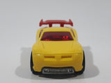 2010 Hot Wheels Police Pursuit Power Rage Yellow #55 Plastic Body Die Cast Toy Car Vehicle