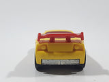 2010 Hot Wheels Police Pursuit Power Rage Yellow #55 Plastic Body Die Cast Toy Car Vehicle