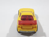 2010 Hot Wheels Police Pursuit Power Rage Yellow #55 Plastic Body Die Cast Toy Car Vehicle