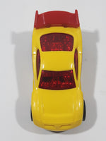 2010 Hot Wheels Police Pursuit Power Rage Yellow #55 Plastic Body Die Cast Toy Car Vehicle