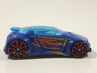 2017 Hot Wheels Gas Station High Voltage Blue Die Cast Toy Race Car Vehicle