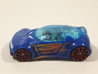 2017 Hot Wheels Gas Station High Voltage Blue Die Cast Toy Race Car Vehicle