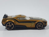 2010 Hot Wheels Multipack Exclusive Fast Fish Metalflake Gold Die Cast Toy Race Car Vehicle