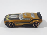 2010 Hot Wheels Multipack Exclusive Fast Fish Metalflake Gold Die Cast Toy Race Car Vehicle