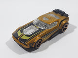 2010 Hot Wheels Multipack Exclusive Fast Fish Metalflake Gold Die Cast Toy Race Car Vehicle