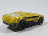 2013 Hot Wheels HW Racing: X‑Raycers Horseplay Transparent Yellow Die Cast Toy Car Vehicle