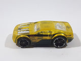 2013 Hot Wheels HW Racing: X‑Raycers Horseplay Transparent Yellow Die Cast Toy Car Vehicle