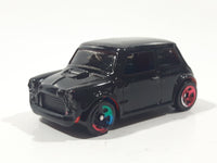 2016 Hot Wheels Art Cars Morris Mini Cooper Painted Black Die Cast Toy Car Vehicle