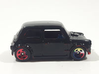 2016 Hot Wheels Art Cars Morris Mini Cooper Painted Black Die Cast Toy Car Vehicle