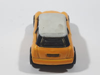 2002 Hot Wheels First Editions 2001 Mini Cooper Pearl Dark Yellow with White Roof Die Cast Toy Car Vehicle