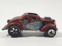 2009 Hot Wheels Racing Pass'n Gasser Flat Brown Die Cast Toy Race Car Vehicle