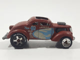 2009 Hot Wheels Racing Pass'n Gasser Flat Brown Die Cast Toy Race Car Vehicle