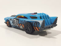 2013 Hot Wheels Attack Pack Jack Hammer Blue Die Cast Toy Car Vehicle