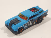 2013 Hot Wheels Attack Pack Jack Hammer Blue Die Cast Toy Car Vehicle