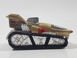 2000 Hot Wheels Treadator Gold Die Cast Toy Car Vehicle