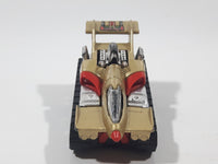 2000 Hot Wheels Treadator Gold Die Cast Toy Car Vehicle