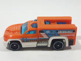 2017 Hot Wheels HW Rescue Rescue Duty Orange Die Cast Toy Car Vehicle