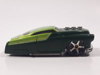 2004 Hot Wheels First Editions HardNoze '49 Merc (HardNoze) Dark Green and Light Green Die Cast Toy Car Hot Rod Vehicle