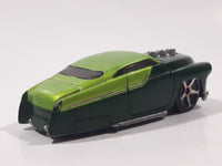 2004 Hot Wheels First Editions HardNoze '49 Merc (HardNoze) Dark Green and Light Green Die Cast Toy Car Hot Rod Vehicle