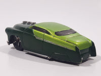 2004 Hot Wheels First Editions HardNoze '49 Merc (HardNoze) Dark Green and Light Green Die Cast Toy Car Hot Rod Vehicle