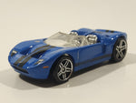 2007 Hot Wheels Ford GTX1 Enamel Blue Die Cast Toy Car Vehicle