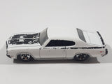 2009 Hot Wheels '70 Buick GSX White Die Cast Toy Car Vehicle