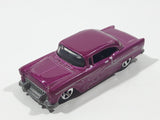 2009 Hot Wheels Treasure Hunt '55 Chevy Metalflake Magenta Pink Die Cast Toy Classic Car Vehicle