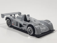 2001 Hot Wheels First Editions Cadillac LMP #2 Grey Die Cast Toy Race Car Vehicle