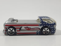 2002 Hot Wheels Star Spangled Deora II Silver Die Cast Toy Car Vehicle